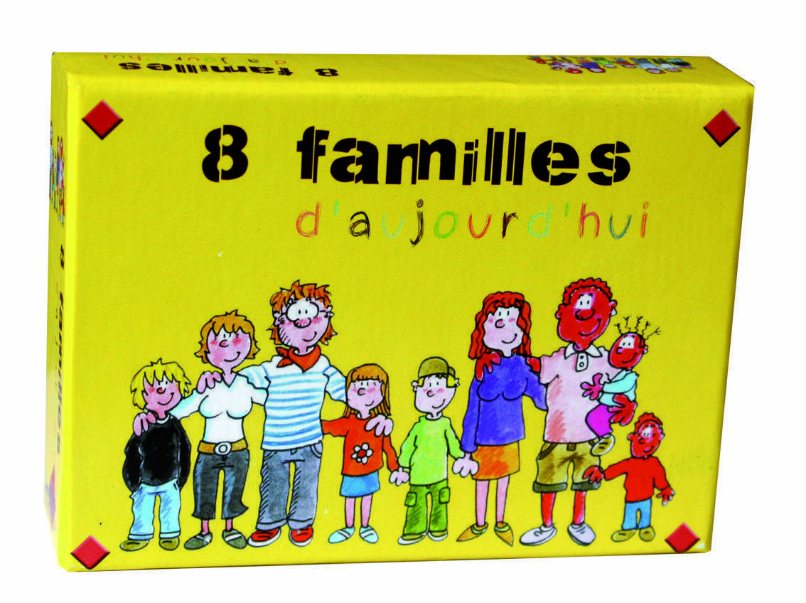 Jeu de 8 familles d'aujourd'hui