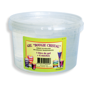 Recharge - Base pour bougie (400 ml + mèches)