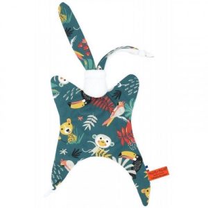 Doudou plat - Adèle / Tropical