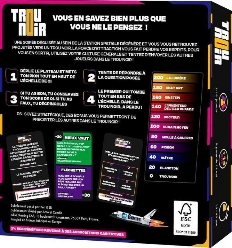 Jeu de culture générale Trou Noir – Image 2