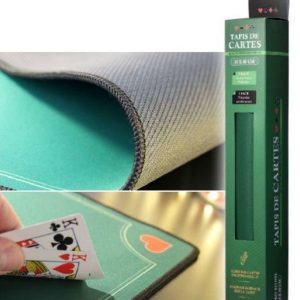 Tapis de cartes pro belote 60 x 40 cm