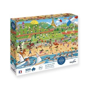 Puzzle 200 pièces Sport d'été / Trésor des dragons