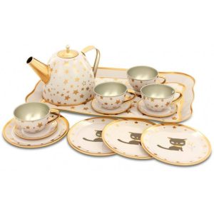 Dinette en métal - Chat